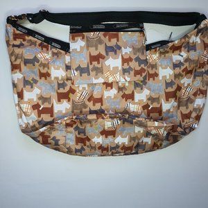 LeSportsac Hobo / crossbody with zippered Toiletry Pouch New without Tag